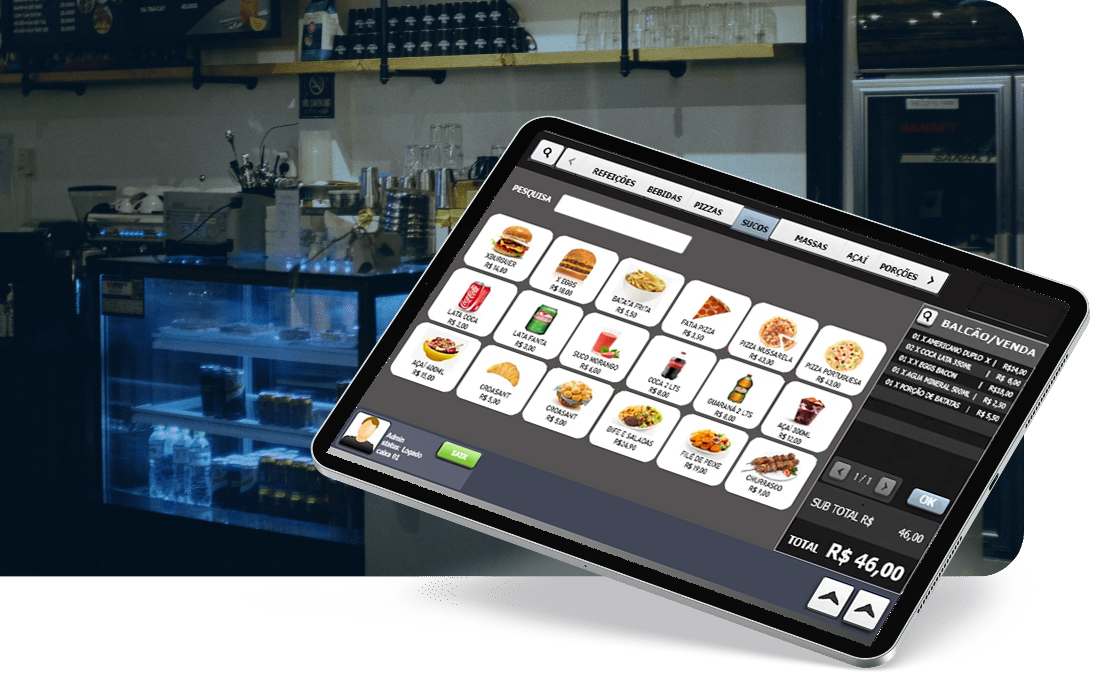 Sistema para Bares, Lanchonetes, Restaurantes, Pastelarias, Açaí, Sushi, Comida Japonesa, Adegas, Pubs e Similares, é perfeito para, Churrascarias, Pizzarias, Churros, Casas Noturnas, Praças, Quiosques, Cantinas, Carrinho de Cachorro Quente, Espetinhos, Frango Assado, Shopping Center, ou qualquer segmento que trabalhe como frente de caixa.